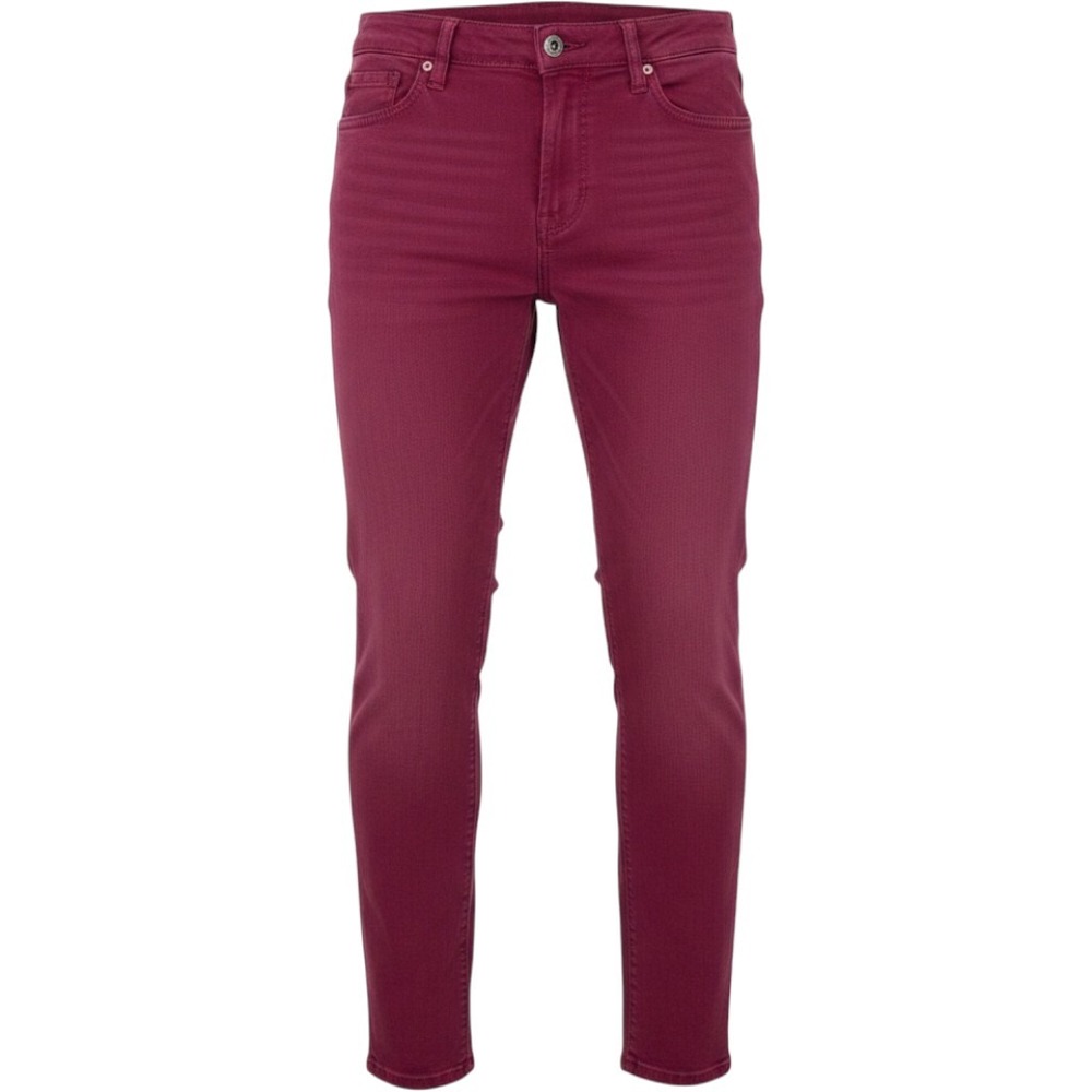 Just Black Denim Size 29 Magenta Pink Skinny Jeans Made in USA Stretch Mid Rise